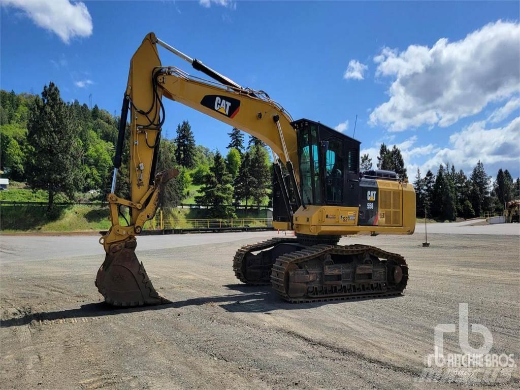 CAT 558GF Pásové rýpadlá