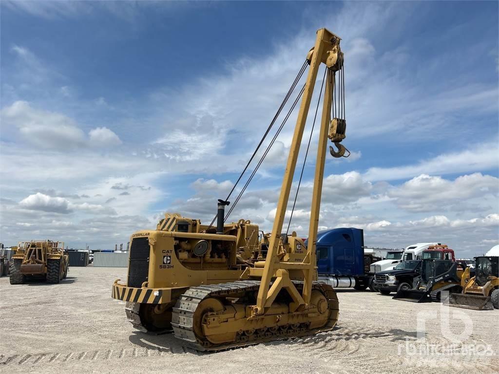 CAT 583H Ukladače potrubia