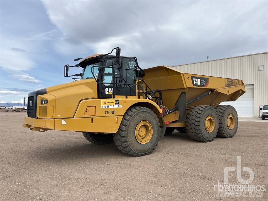 CAT 740GC Kĺbové nákladné autá