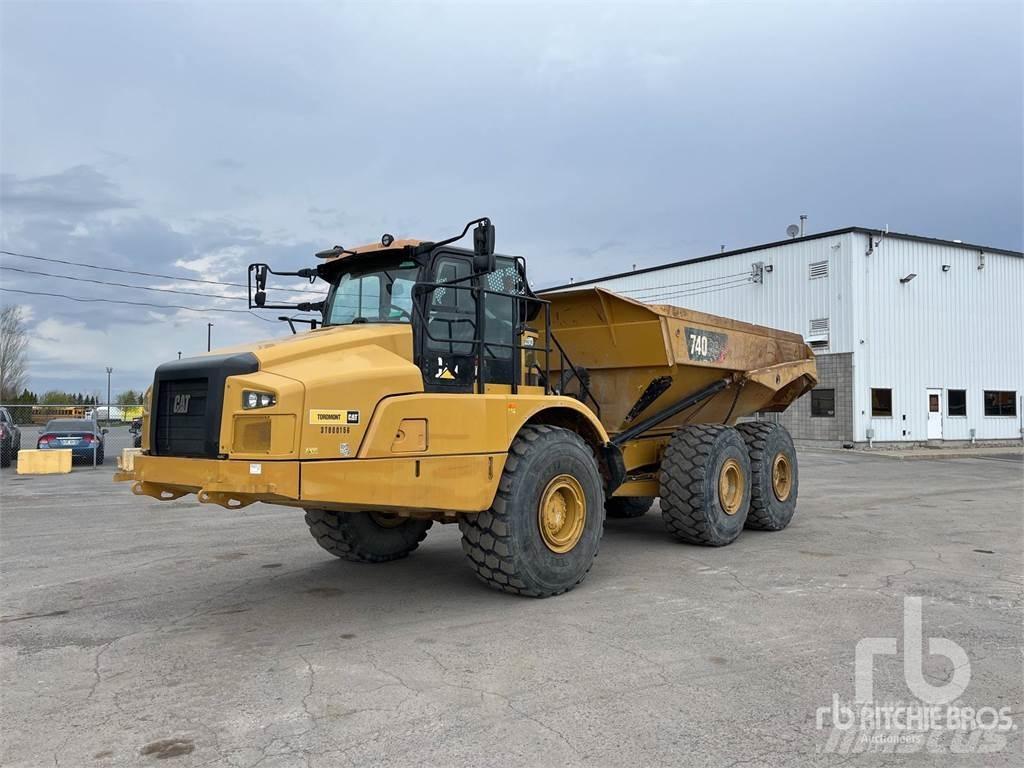 CAT 740GC Kĺbové nákladné autá