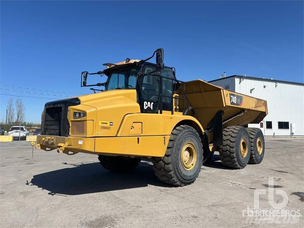 CAT 740GC Kĺbové nákladné autá