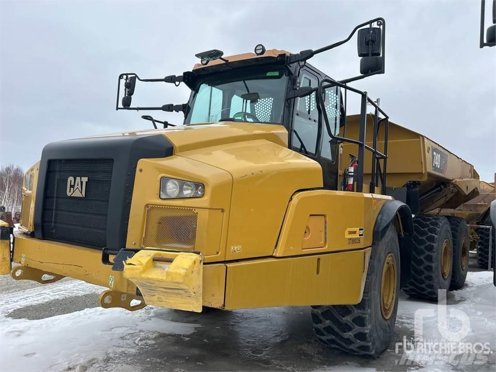 CAT 740GC Kĺbové nákladné autá