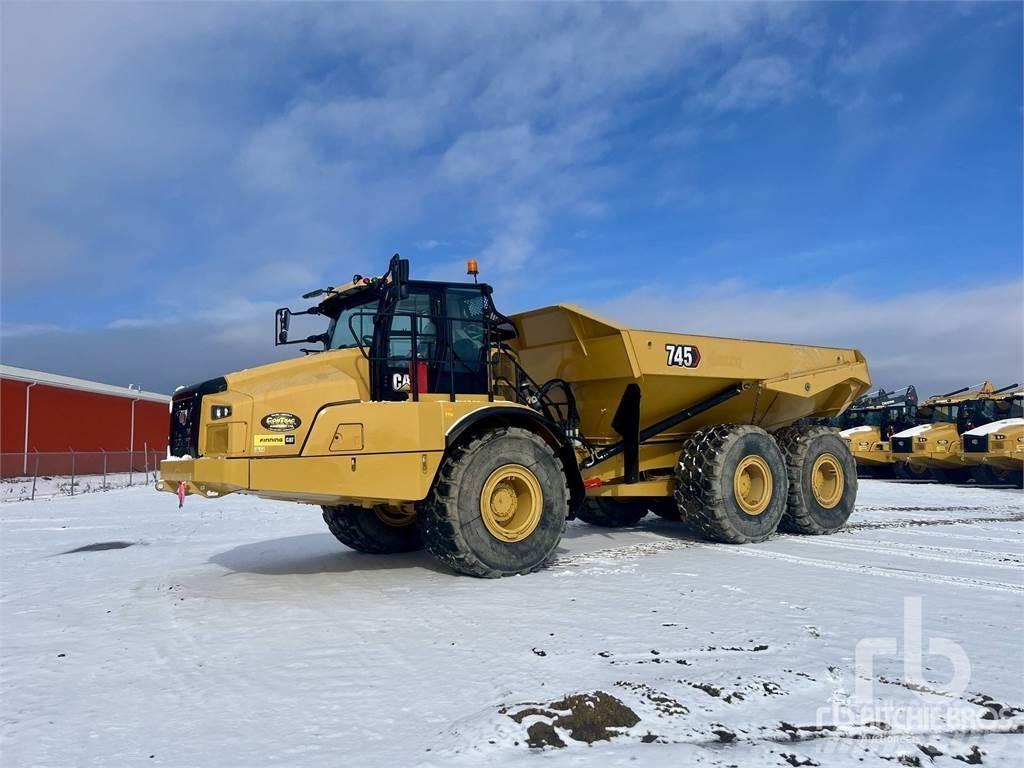 CAT 745 Kĺbové nákladné autá