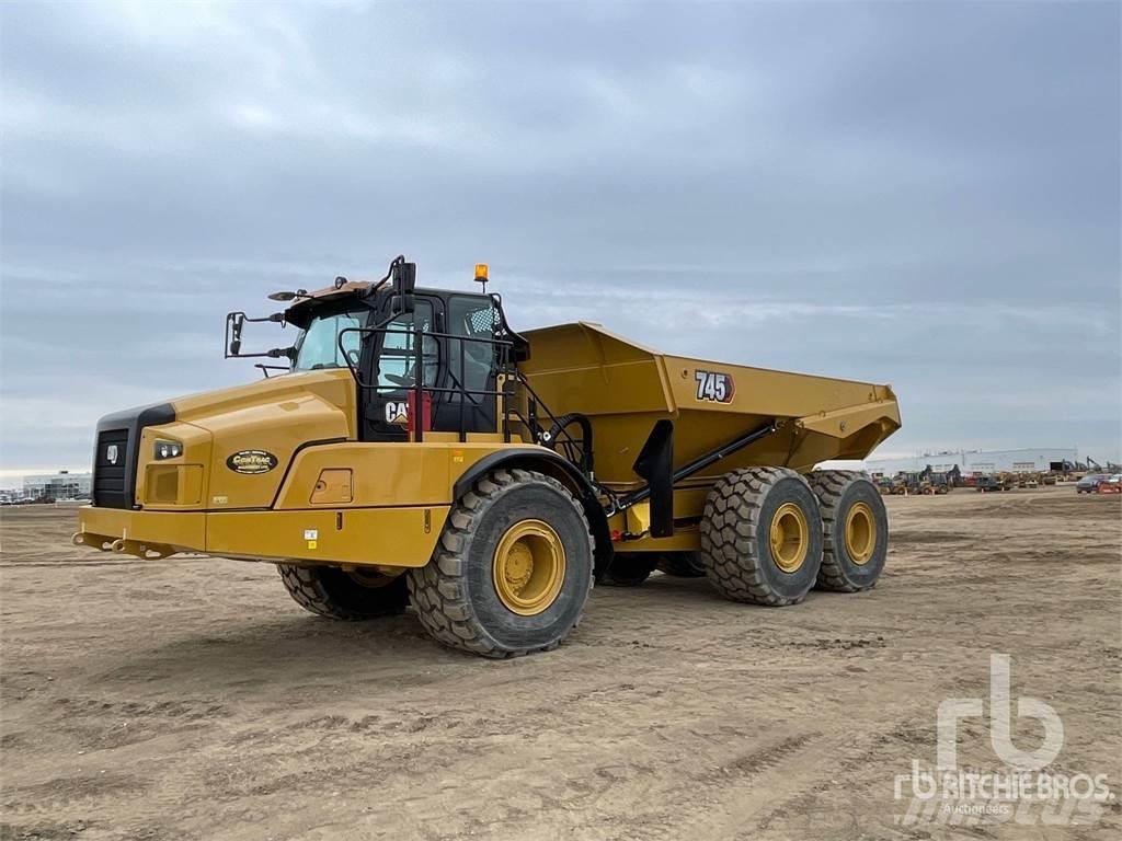 CAT 745 Kĺbové nákladné autá