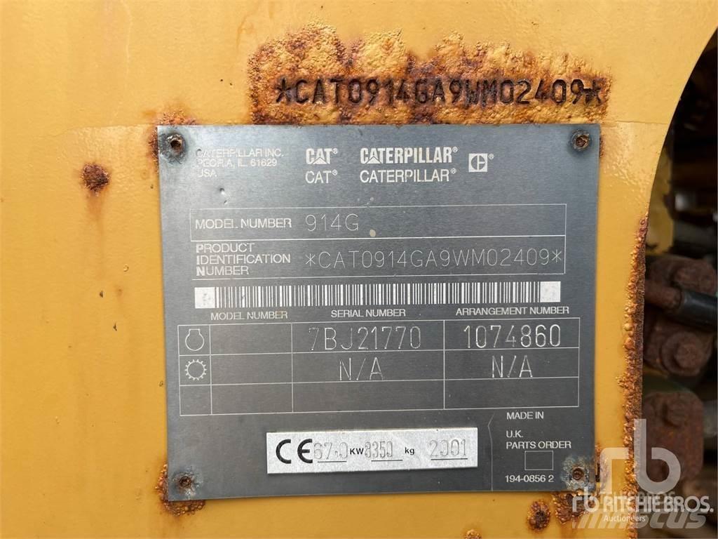 CAT 914G Kolesové nakladače