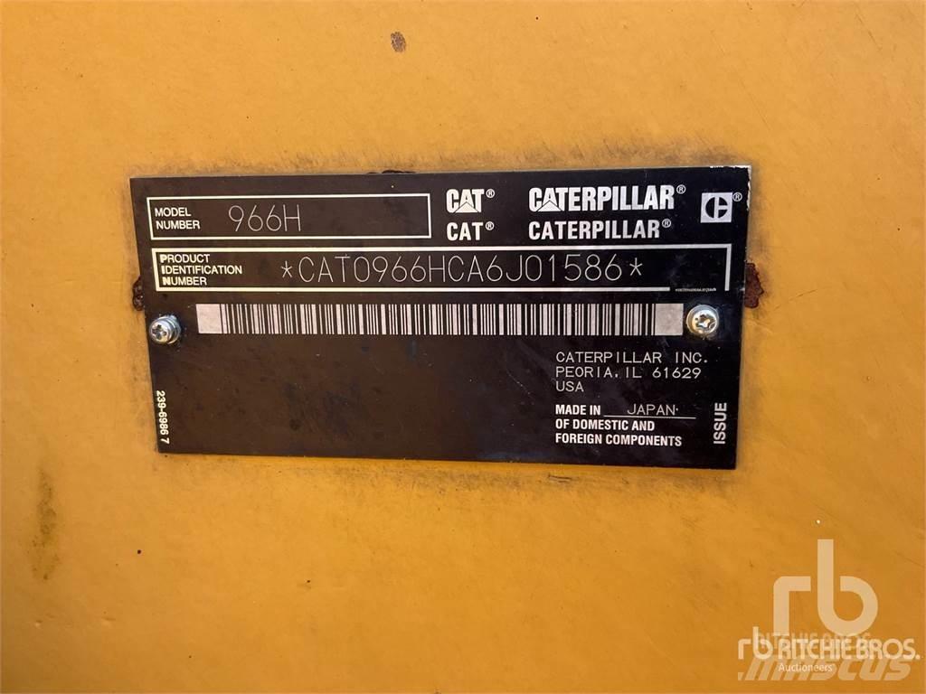 CAT 966H Kolesové nakladače