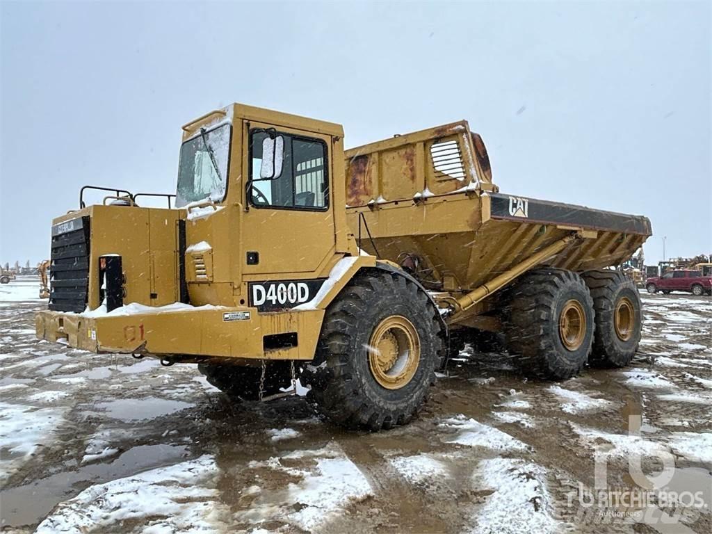 CAT D400D Kĺbové nákladné autá
