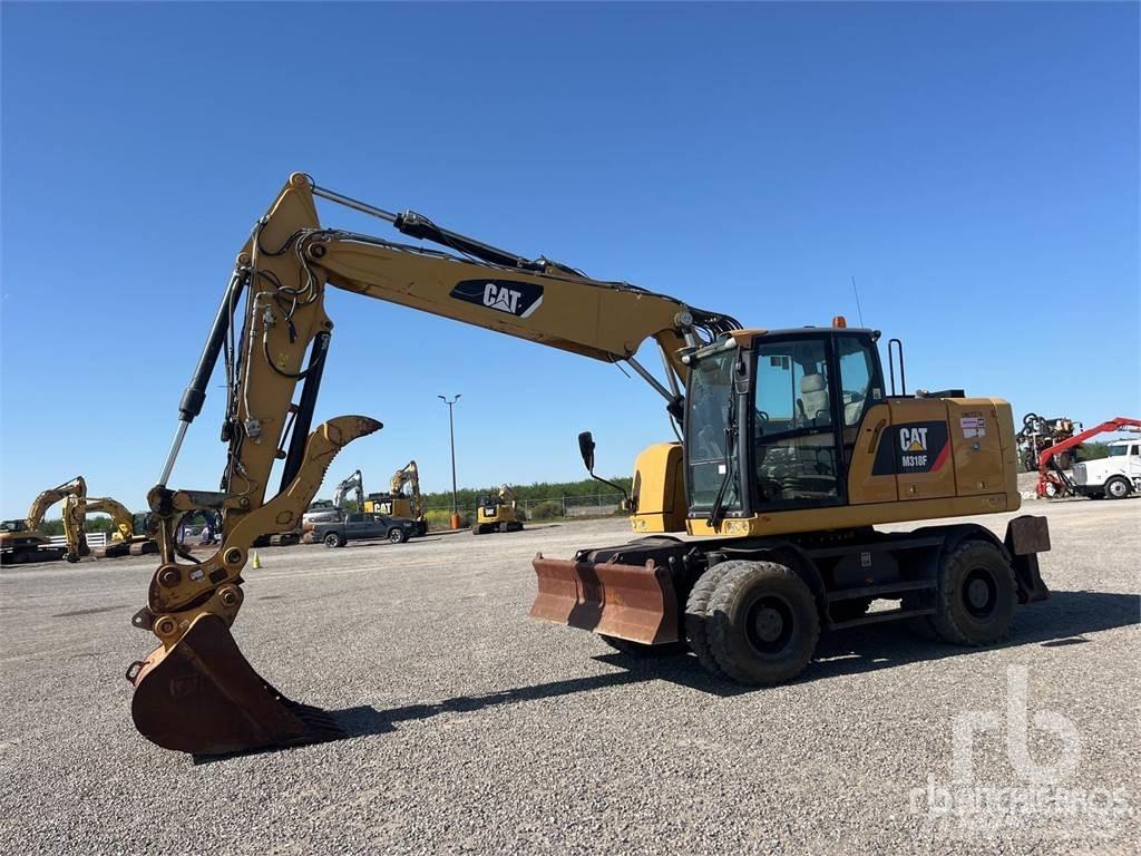 CAT M318F Kolesové rýpadlá