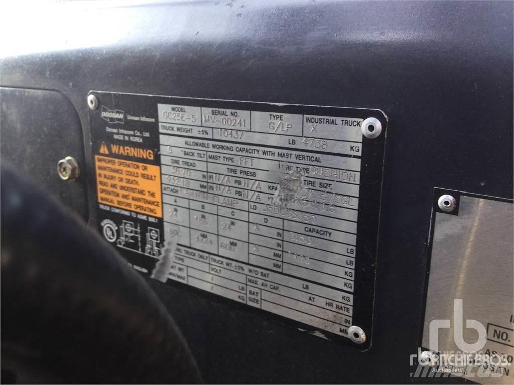 Doosan GC25E-5 Dieselové vozíky