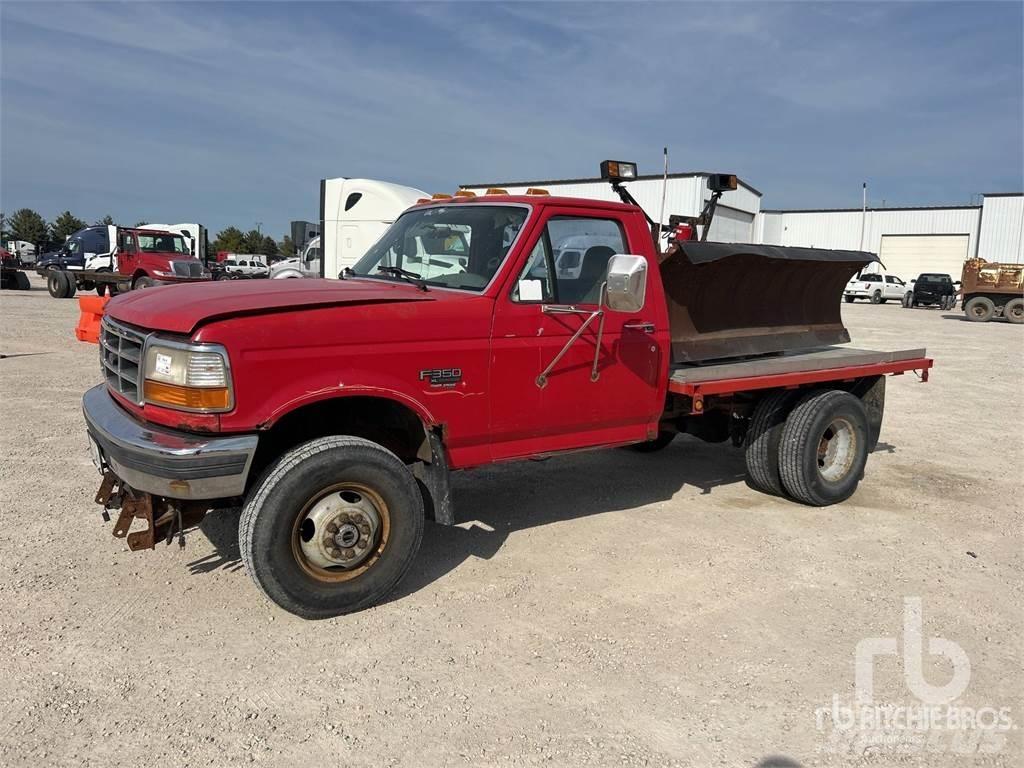 Ford F-350 Plošinové nákladné automobily/nákladné automobily so sklápacími bočnicami