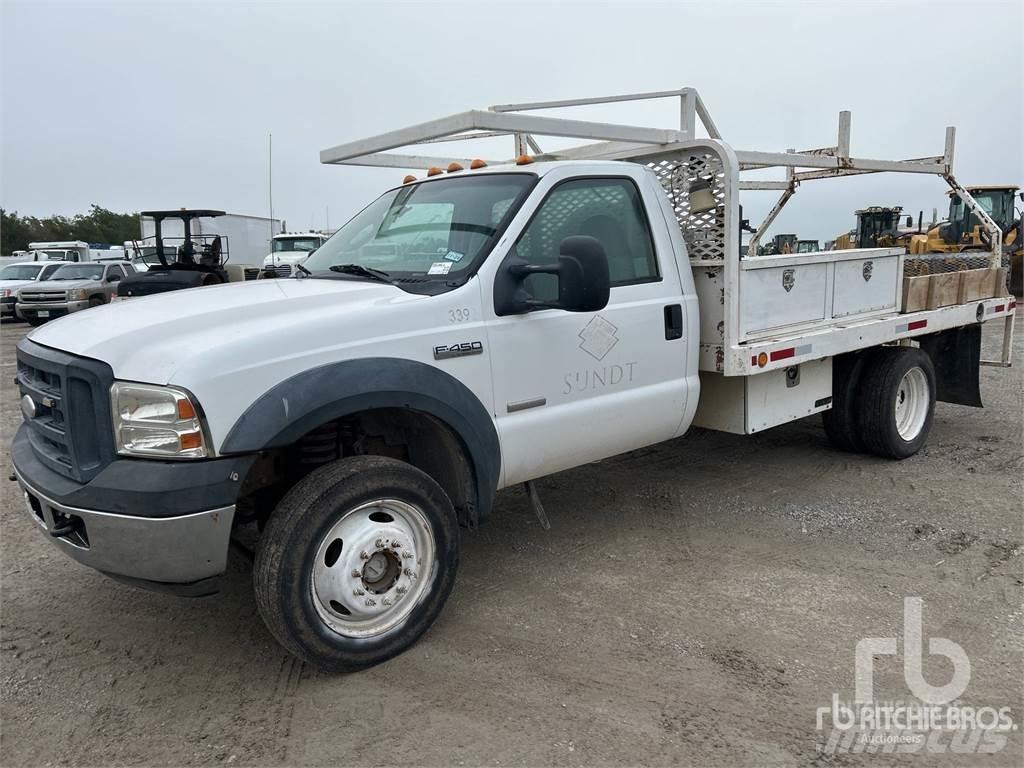 Ford F-450 Plošinové nákladné automobily/nákladné automobily so sklápacími bočnicami