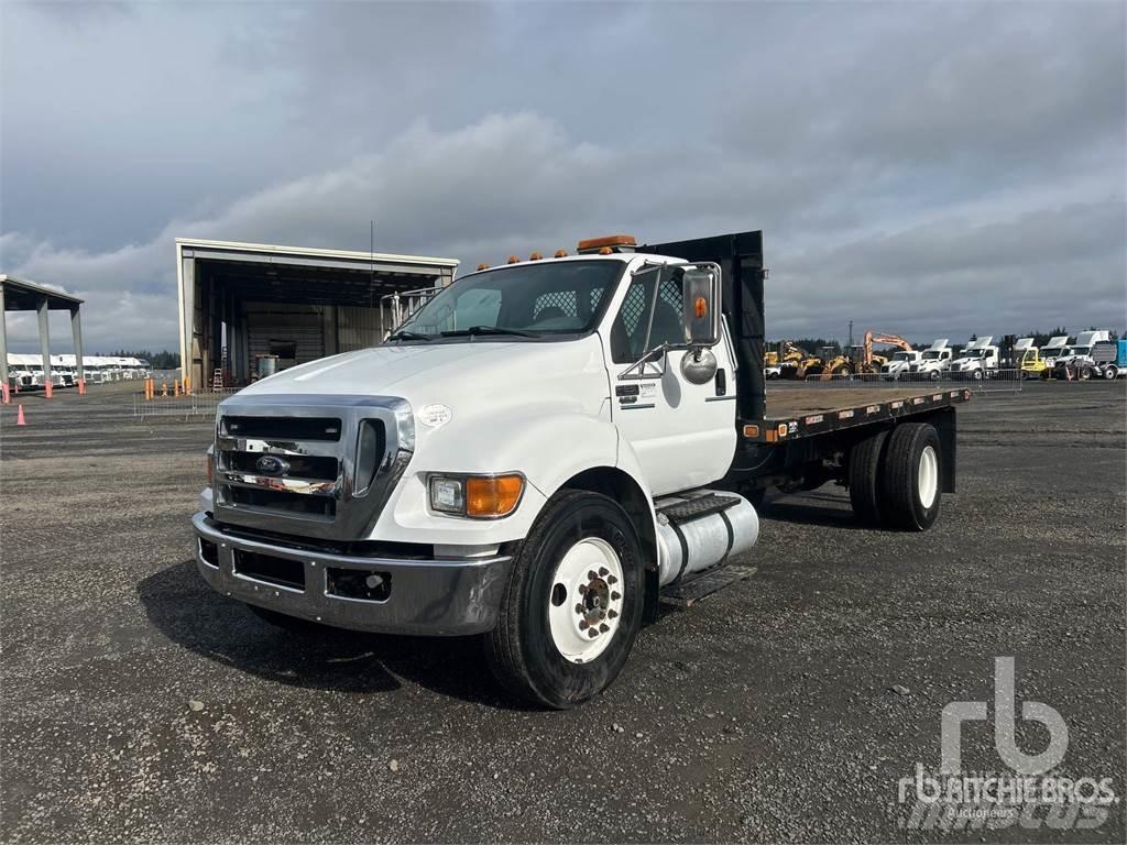 Ford F-650 Plošinové nákladné automobily/nákladné automobily so sklápacími bočnicami