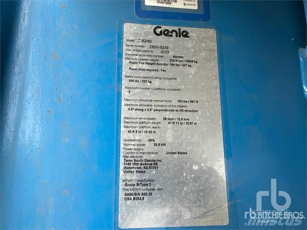 Genie Z62-40 Kĺbové plošiny