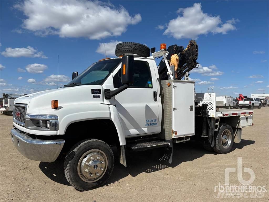 GMC C5500 Autožeriavy, hydraulické ruky