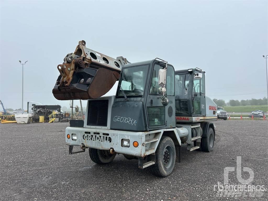 Gradall XL3100 Kolesové rýpadlá