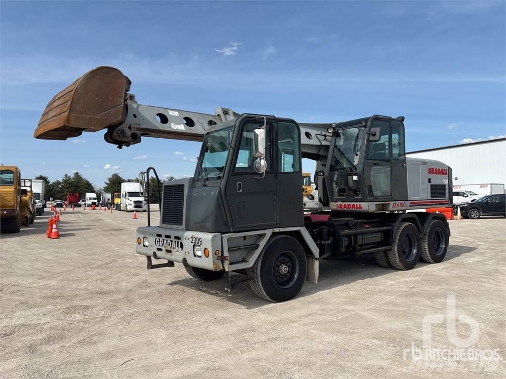 Gradall XL4100 Kolesové rýpadlá