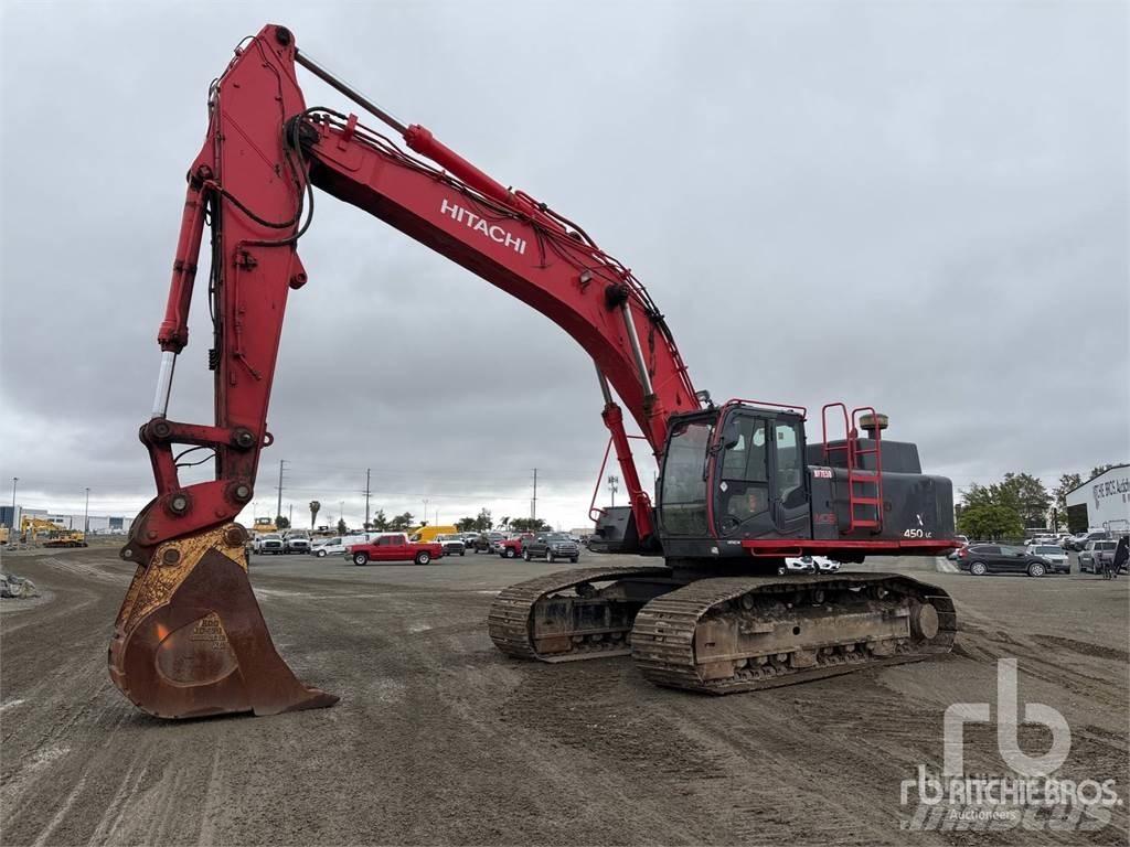 Hitachi ZX450 Pásové rýpadlá