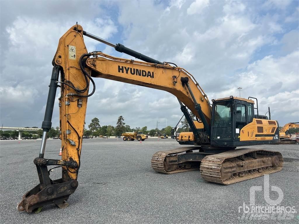 Hyundai HX330L Pásové rýpadlá
