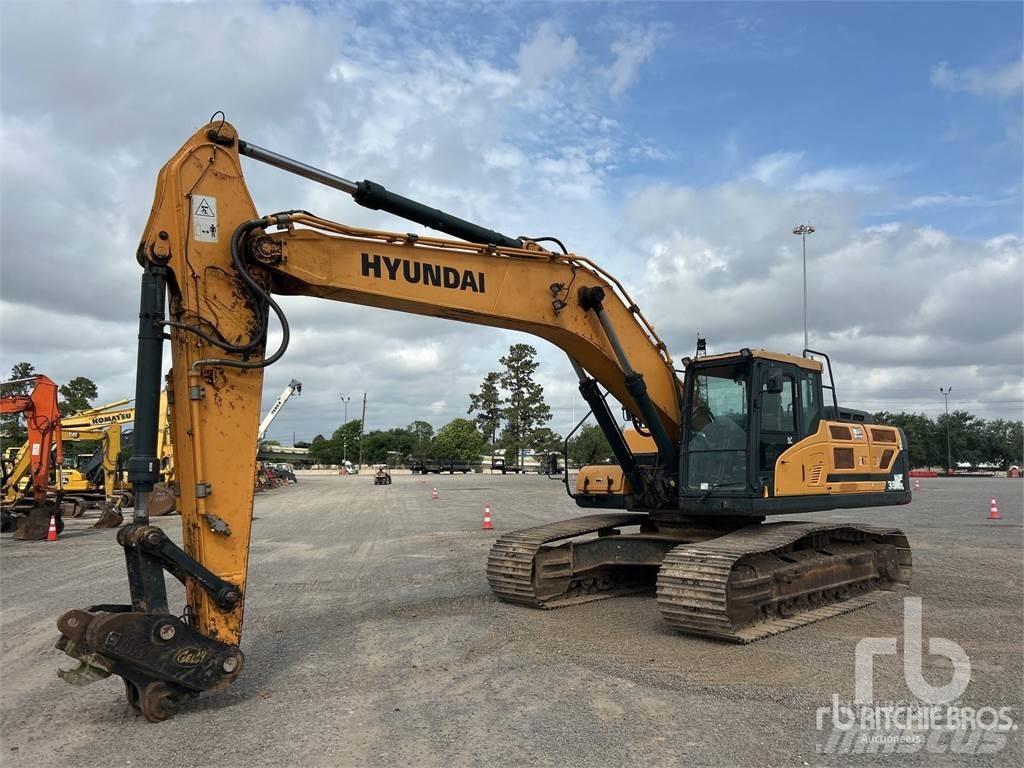 Hyundai HX330L Pásové rýpadlá