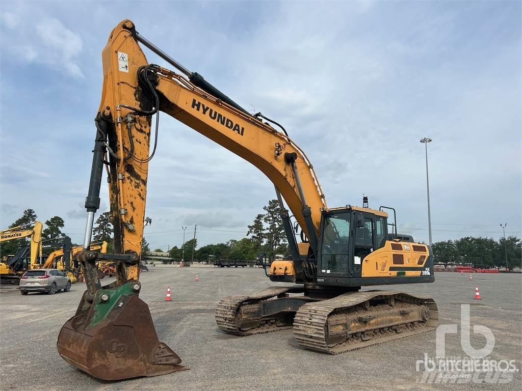 Hyundai HX380L Pásové rýpadlá