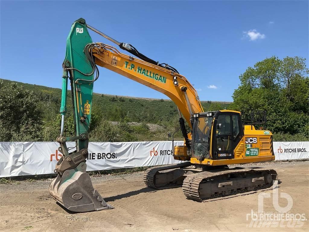 JCB 220XLC Pásové rýpadlá