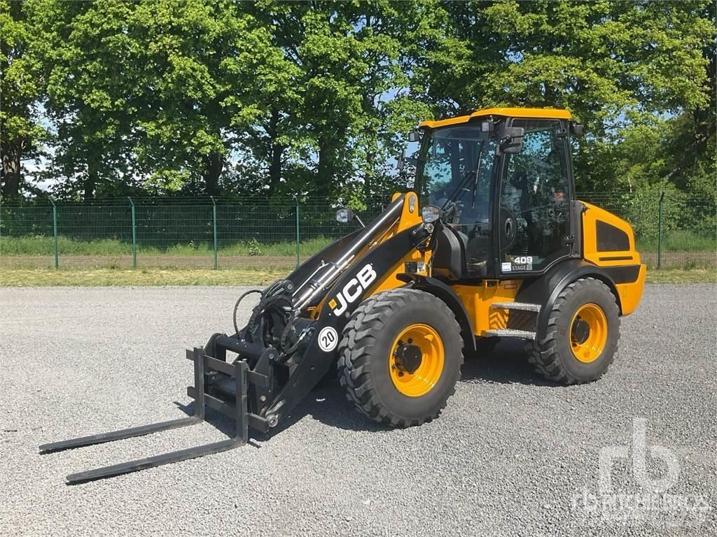 JCB 409 AGRI Kolesové nakladače