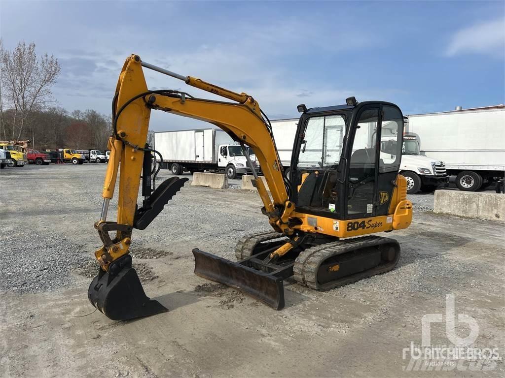 JCB 804 Mini rýpadlá < 7t