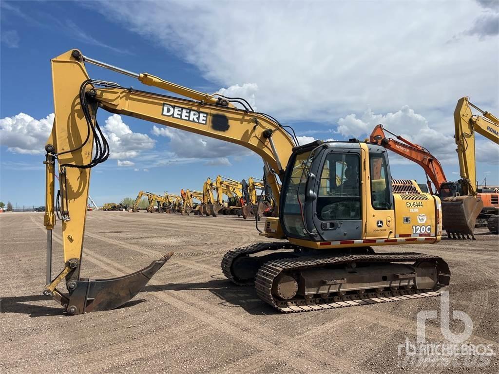 John Deere 120C Pásové rýpadlá