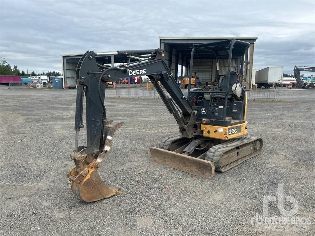 John Deere 26G Mini rýpadlá < 7t