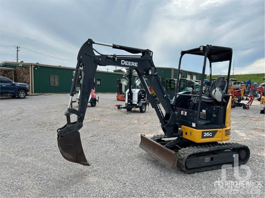 John Deere 26G Mini rýpadlá < 7t