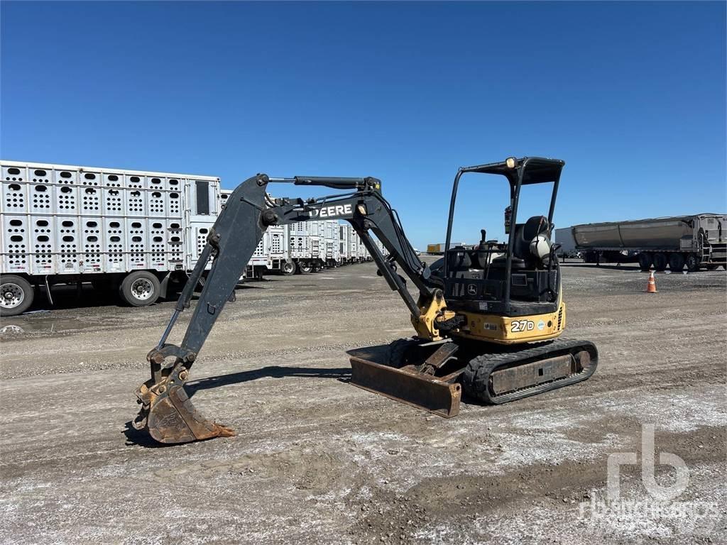 John Deere 27D Mini rýpadlá < 7t