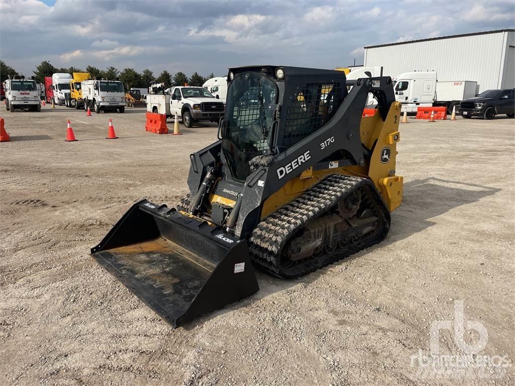 John Deere 317G Šmykom riadené nakladače