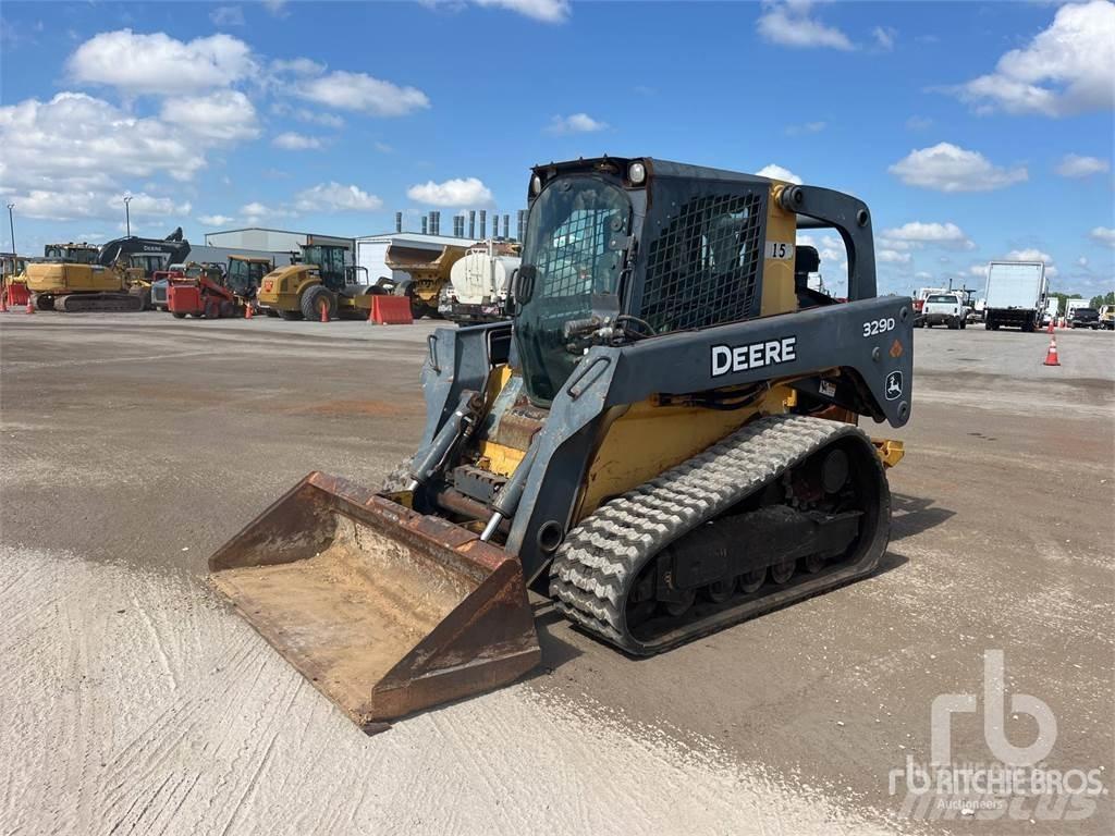 John Deere 329D Šmykom riadené nakladače