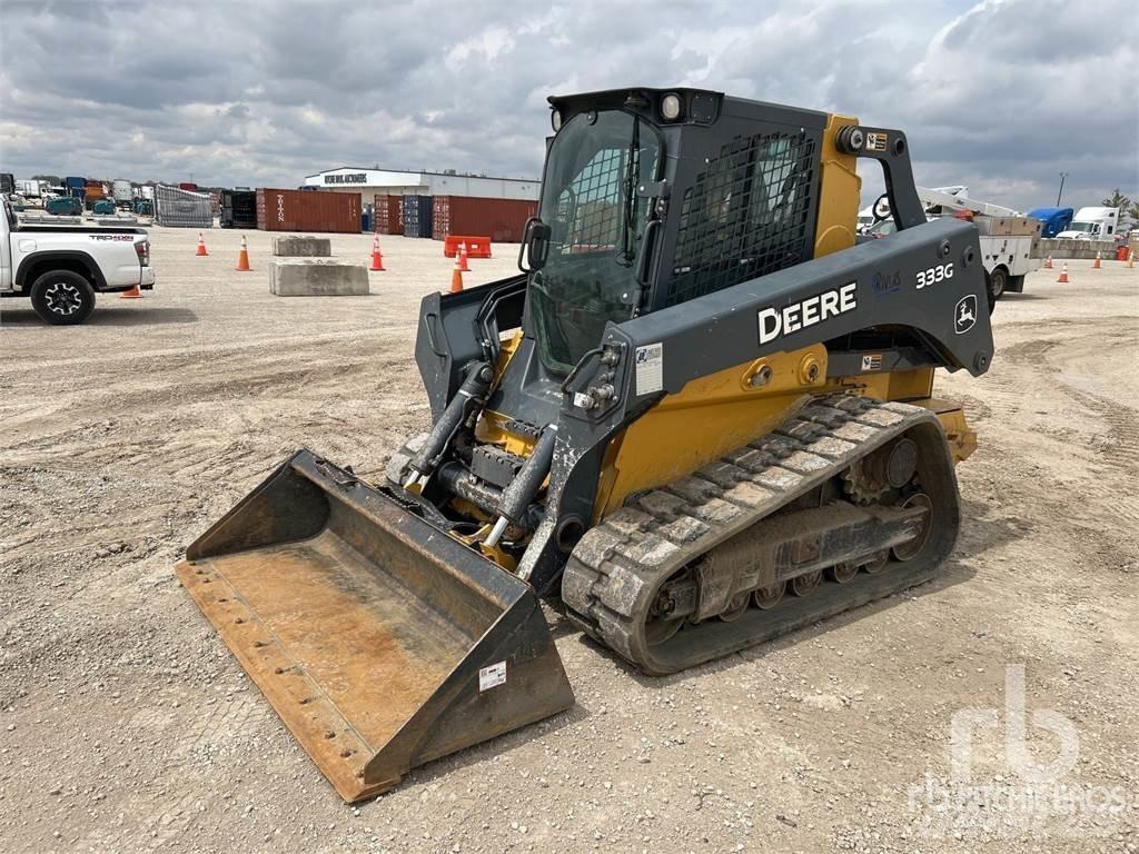 John Deere 333G Šmykom riadené nakladače