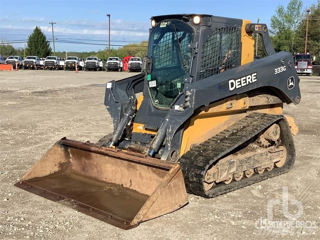 John Deere 333G Šmykom riadené nakladače