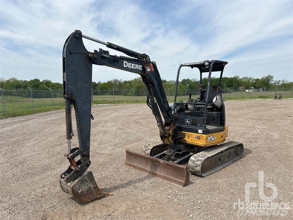 John Deere 35D Mini rýpadlá < 7t