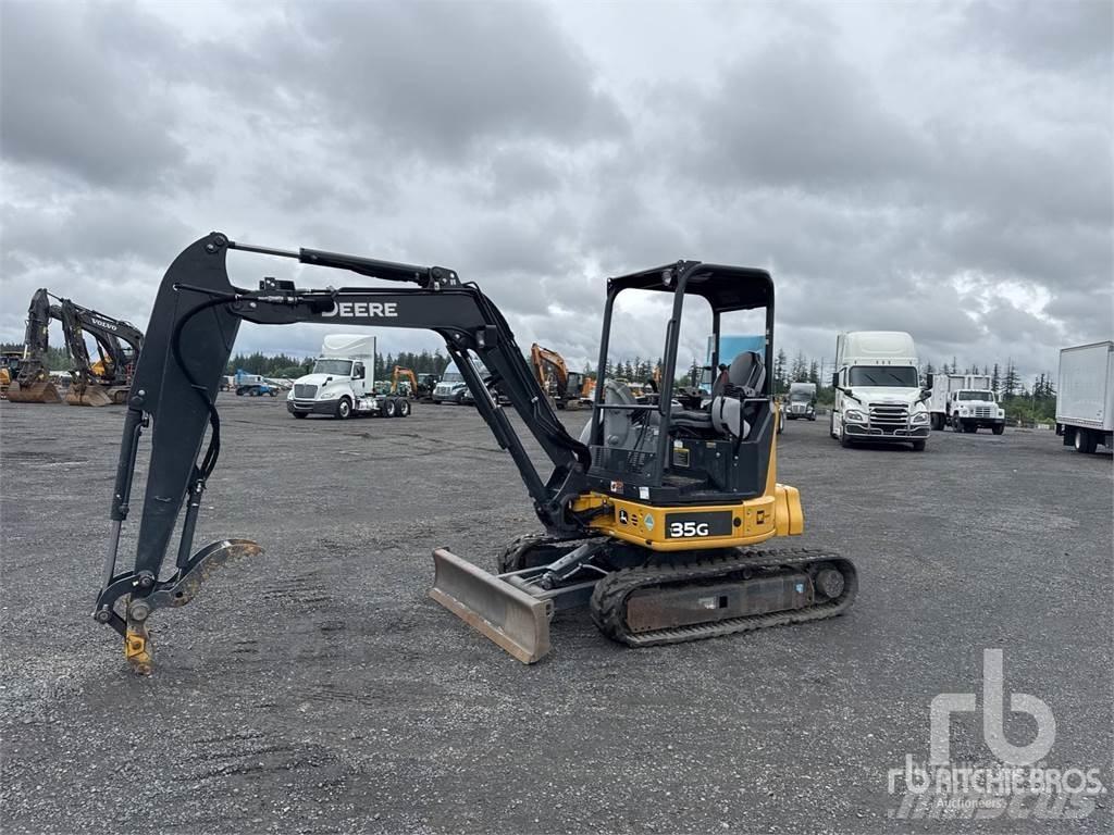 John Deere 35G Mini rýpadlá < 7t
