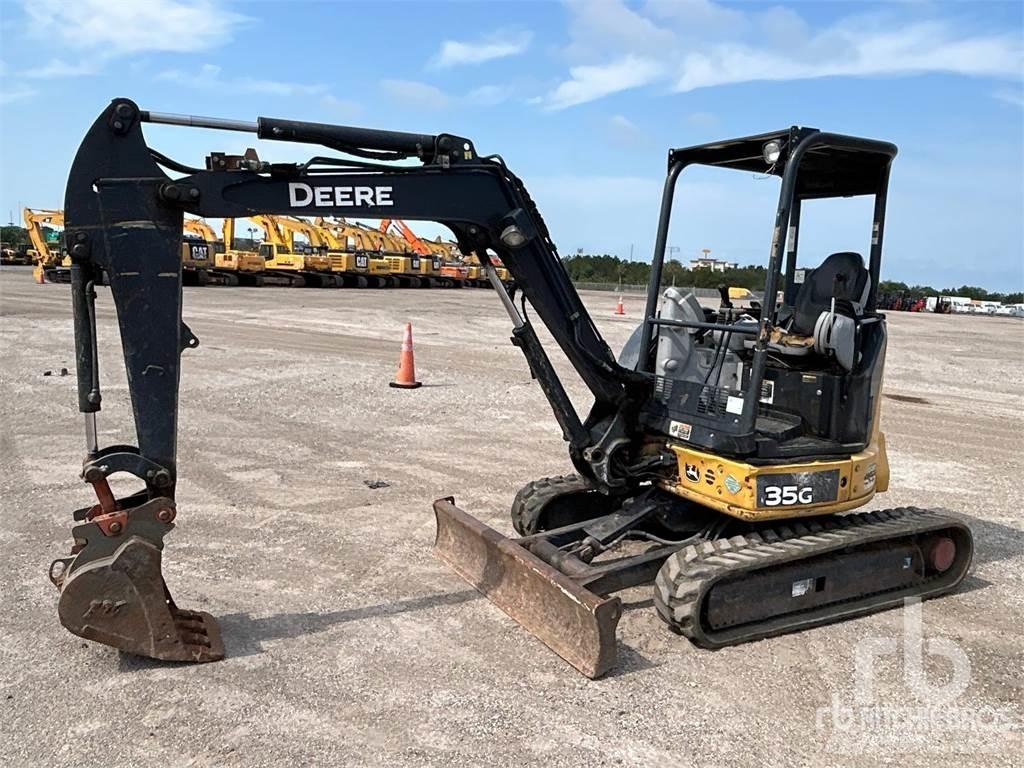 John Deere 35G Mini rýpadlá < 7t