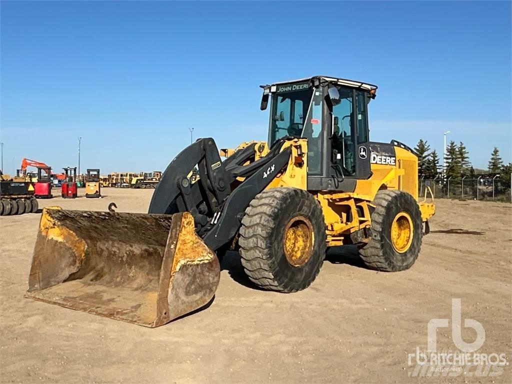 John Deere 544K Kolesové nakladače