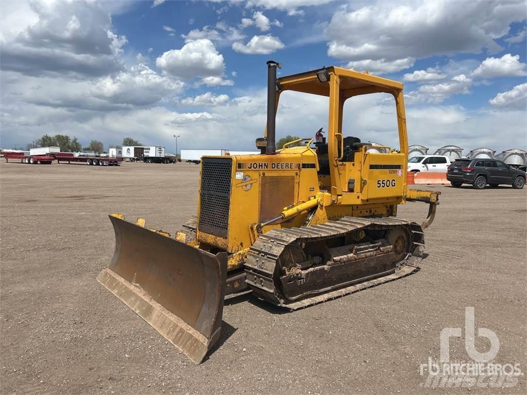 John Deere 550G Pásové dozéry