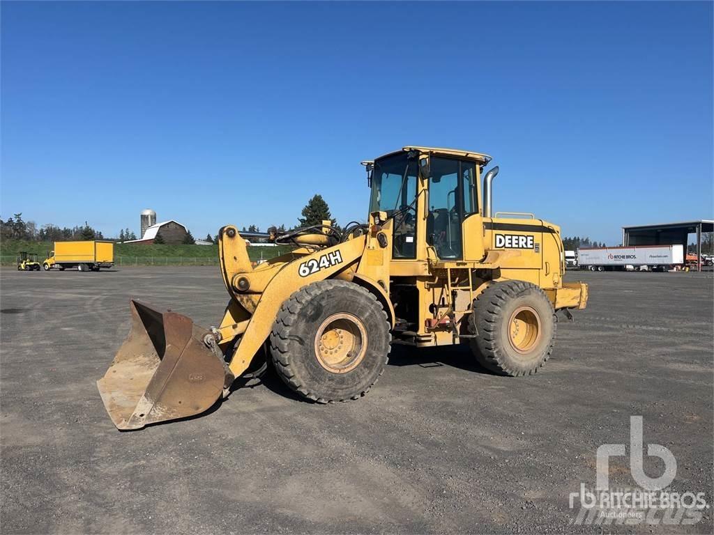 John Deere 624H Kolesové nakladače