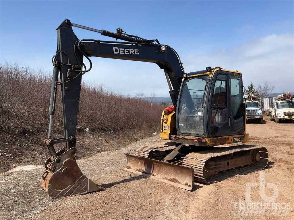 John Deere 75G Pásové rýpadlá