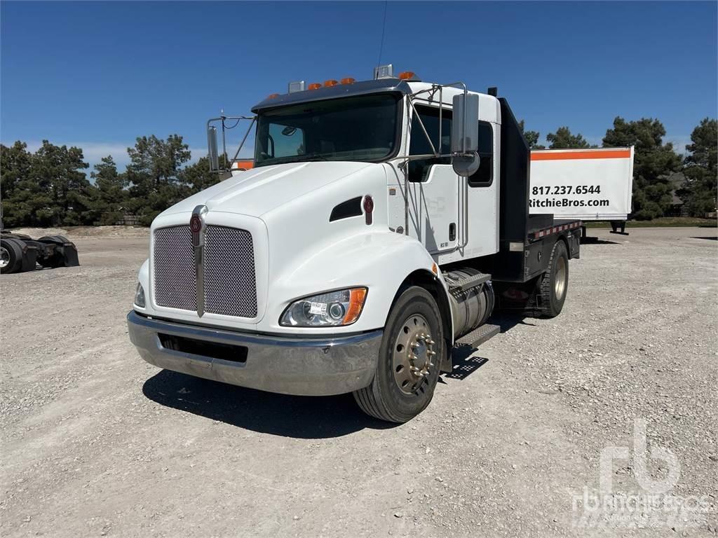 Kenworth T370 Plošinové nákladné automobily/nákladné automobily so sklápacími bočnicami
