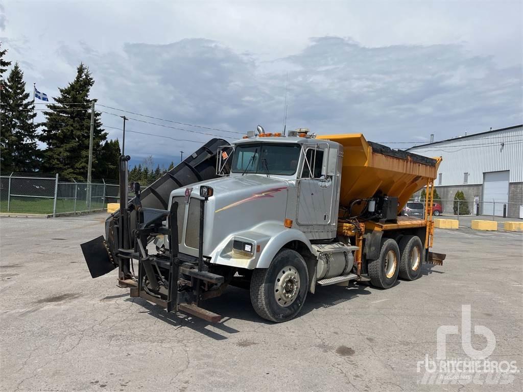 Kenworth T450 Snežné pluhy, predné snežné radlice