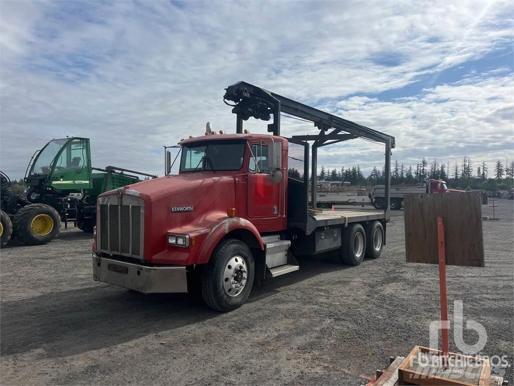 Kenworth T800 Plošinové nákladné automobily/nákladné automobily so sklápacími bočnicami