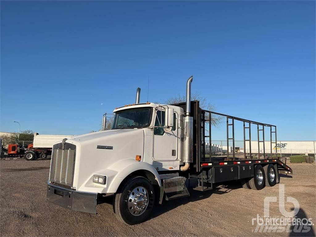 Kenworth T800B Plošinové nákladné automobily/nákladné automobily so sklápacími bočnicami