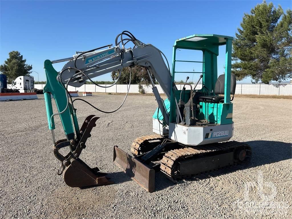Komatsu PC28UU Mini rýpadlá < 7t