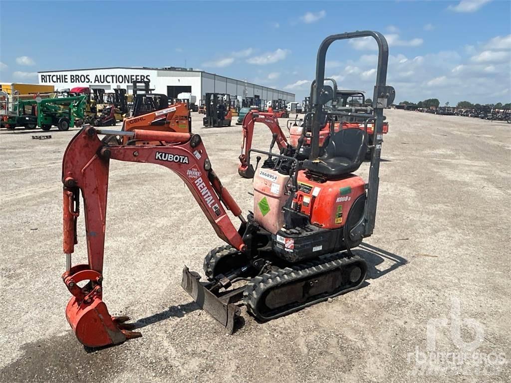 Kubota K008-3 Mini rýpadlá < 7t