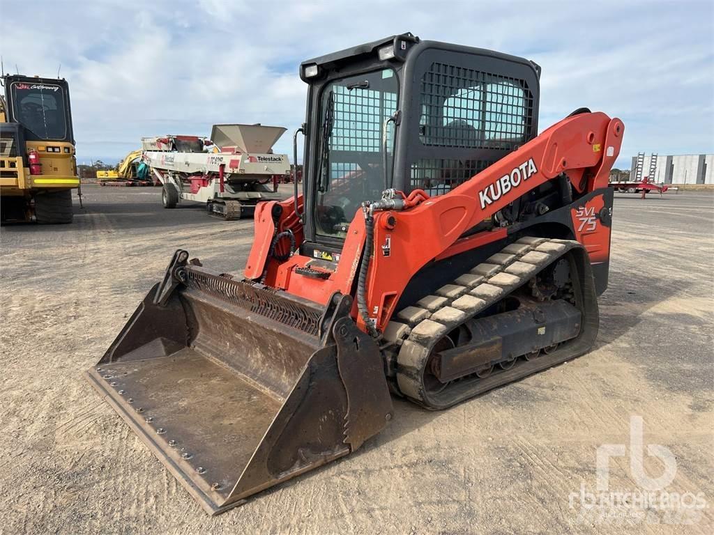 Kubota SVL75 Šmykom riadené nakladače