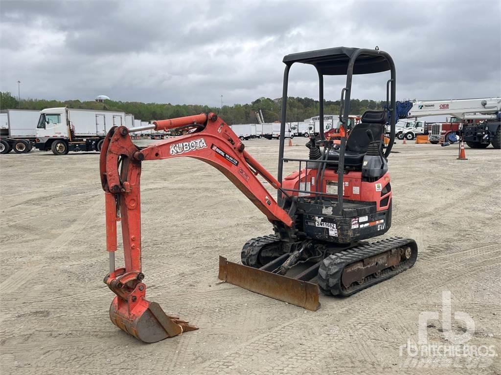 Kubota U17 Mini rýpadlá < 7t